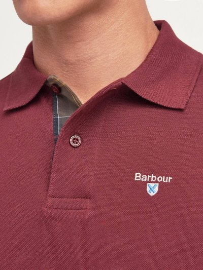 BARBOUR TARTAN PIQUE POLO SHIRT