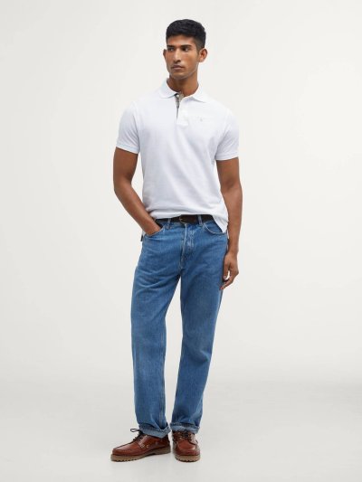 BARBOUR TARTAN PIQUE POLO SHIRT