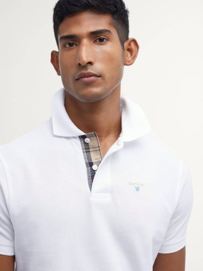 BARBOUR TARTAN PIQUE POLO SHIRT