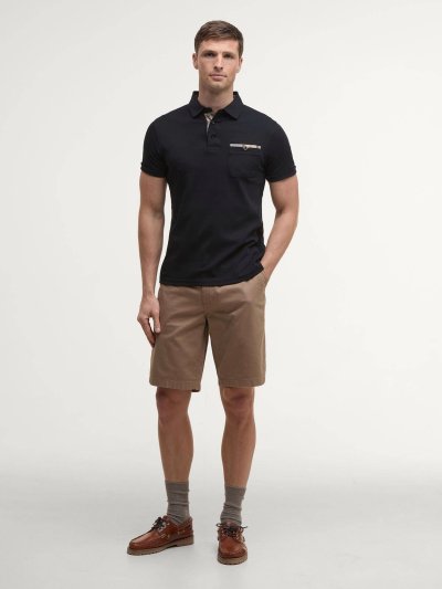 BARBOUR PREMIUM CORPATCH TAILORED POLO SHIRT