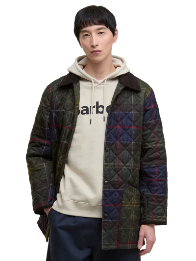 BARBOUR TARTAN LIDDESDALE QUILTED JACKET