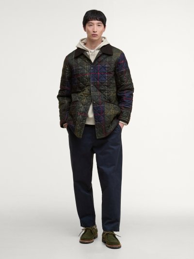 BARBOUR TARTAN LIDDESDALE QUILTED JACKET