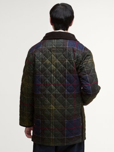 BARBOUR TARTAN LIDDESDALE QUILTED JACKET