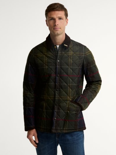 BARBOUR ICONS TARTAN HERITAGE LIDDESDALE QUILTED JACKET