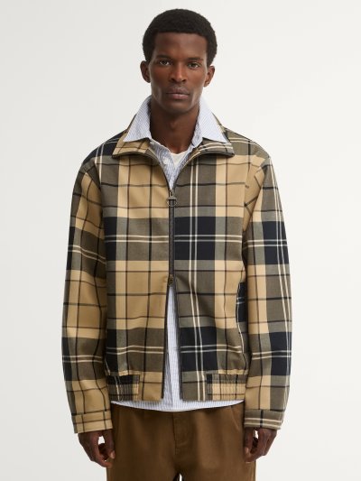 BARBOUR TARTAN SHOWERPROOF BLOUSON JACKET