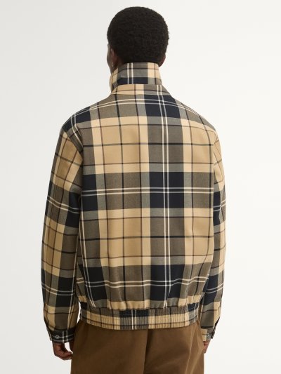 BARBOUR TARTAN SHOWERPROOF BLOUSON JACKET