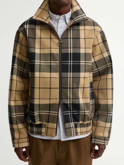BARBOUR TARTAN SHOWERPROOF BLOUSON JACKET