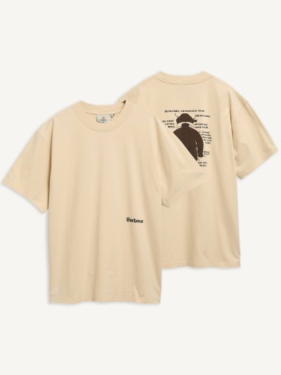 BARBOUR URSULA OS FIT GRAPHIC T-SHIRT