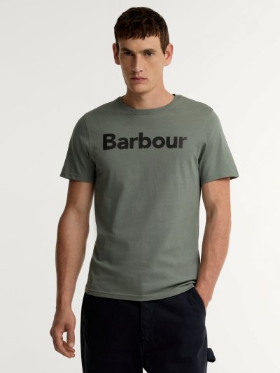 BARBOUR HALSTOW LOGO TAILORED T-SHIRT