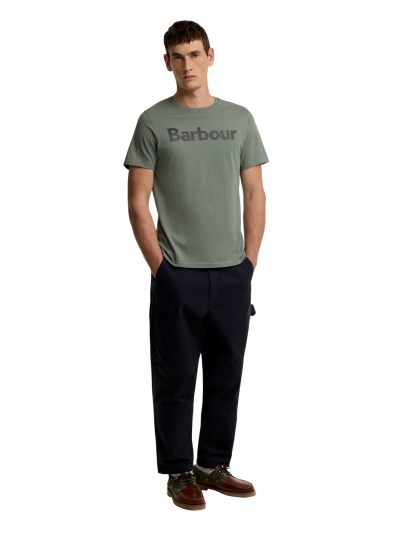 BARBOUR HALSTOW LOGO TAILORED T-SHIRT