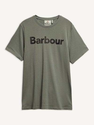 BARBOUR HALSTOW LOGO TAILORED T-SHIRT