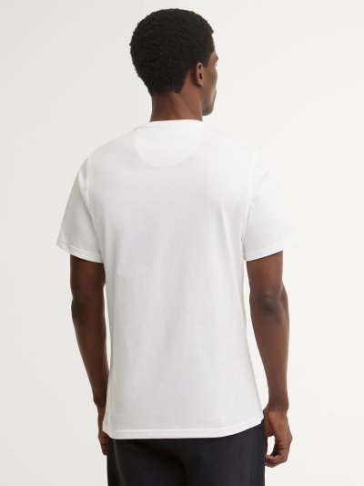 BARBOUR HALSTOW LOGO TAILORED T-SHIRT