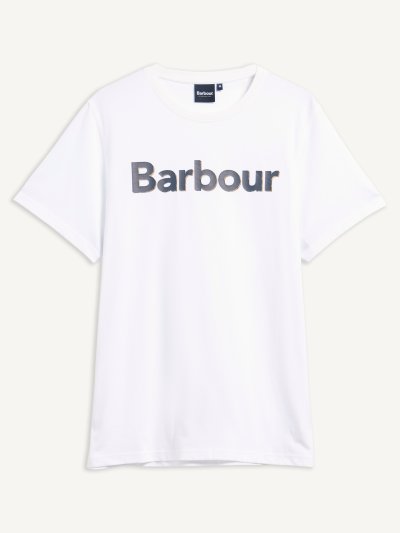 BARBOUR HALSTOW LOGO TAILORED T-SHIRT