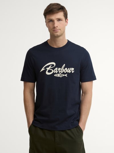 BARBOUR HOOK RELAXED GRAPHIC T-SHIRT