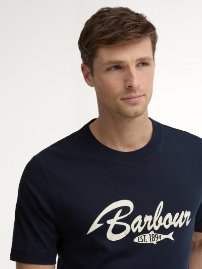 BARBOUR HOOK RELAXED GRAPHIC T-SHIRT