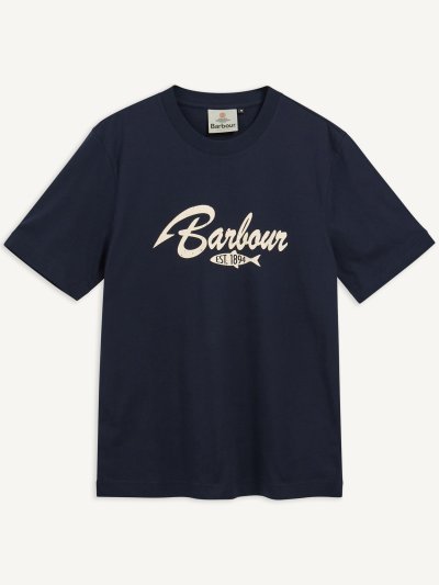 BARBOUR HOOK RELAXED GRAPHIC T-SHIRT