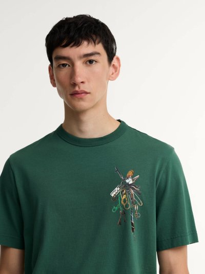 BARBOUR X PAUL SMITH KEY T-SHIRT