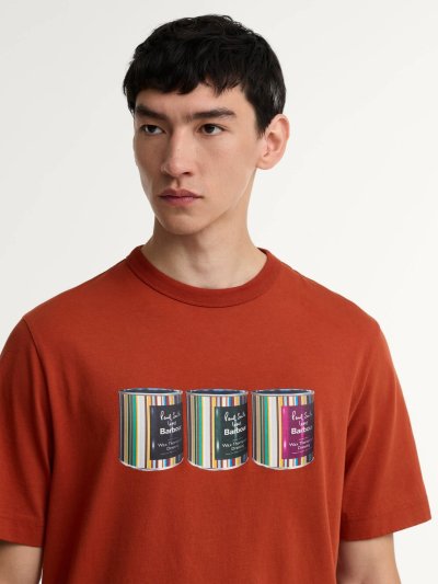 BARBOUR X PAUL SMITH TINNED T-SHIRT