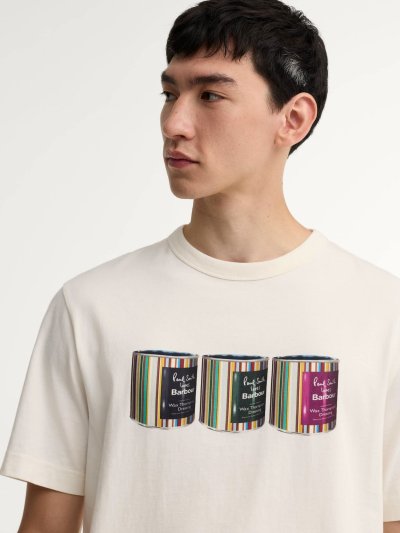 BARBOUR X PAUL SMITH TINNED T-SHIRT