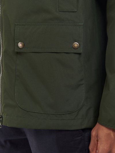 BARBOUR HOODED DOMUS WATERPROOF JACKET