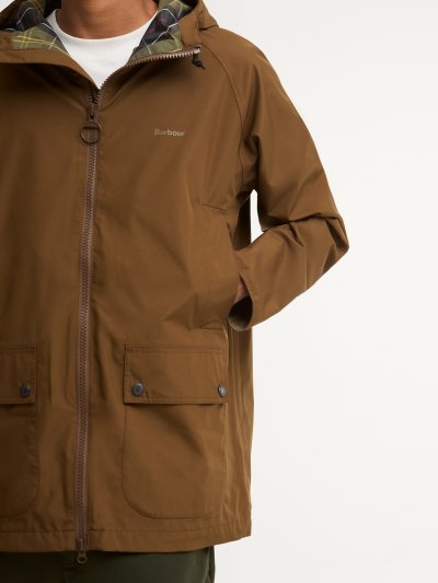 BARBOUR HOODED DOMUS WATERPROOF JACKET