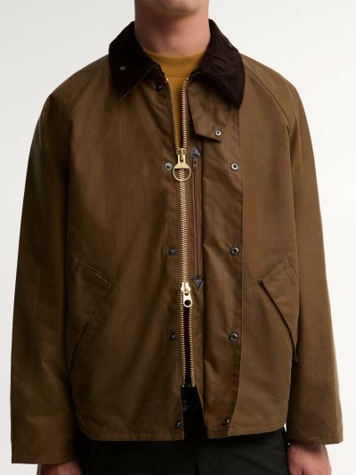 BARBOUR OS TRANSPORT WAX JACKET