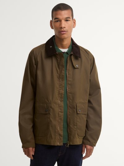 BARBOUR SHORT BEDALE WAX JACKET