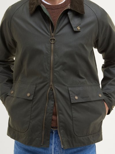 BARBOUR SHORT BEDALE WAX JACKET