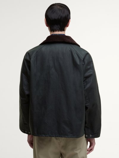BARBOUR MODIFIED TRANSPORT WAX JACKET