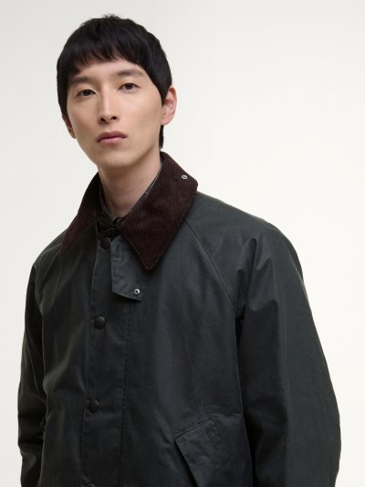 BARBOUR MODIFIED TRANSPORT WAX JACKET