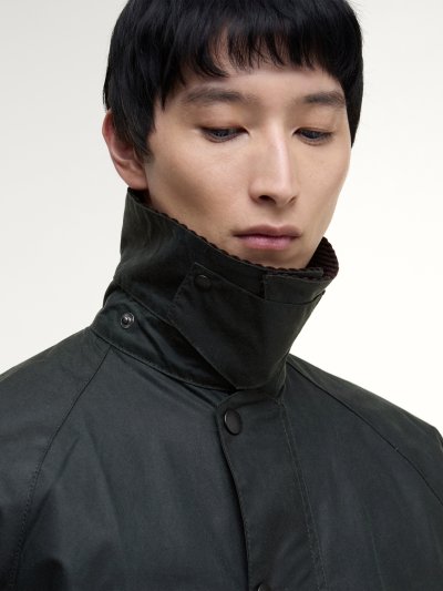 BARBOUR MODIFIED TRANSPORT WAX JACKET