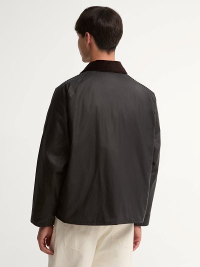BARBOUR FOUR POCKET TRANSPORT WAX JACKET