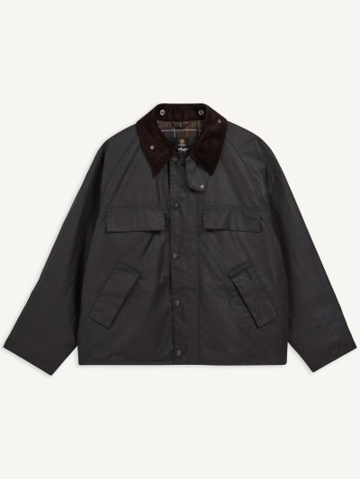 BARBOUR FOUR POCKET TRANSPORT WAX JACKET