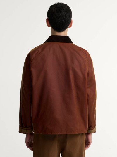 BARBOUR X PAUL SMITH KEY TRANSPORT WAX JACKET