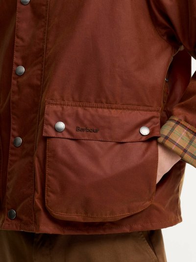 BARBOUR X PAUL SMITH KEY TRANSPORT WAX JACKET