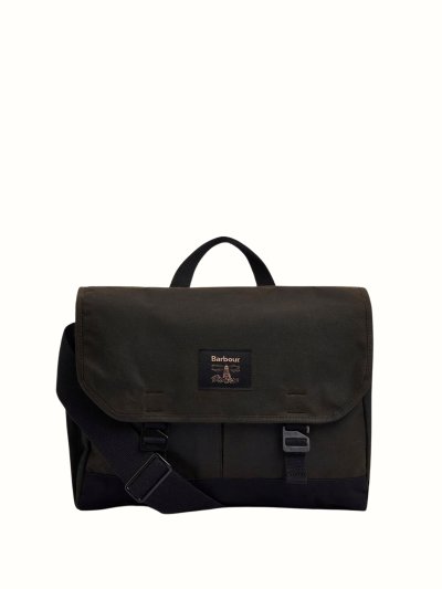 BARBOUR FIELD WAX MESSENGER BAG