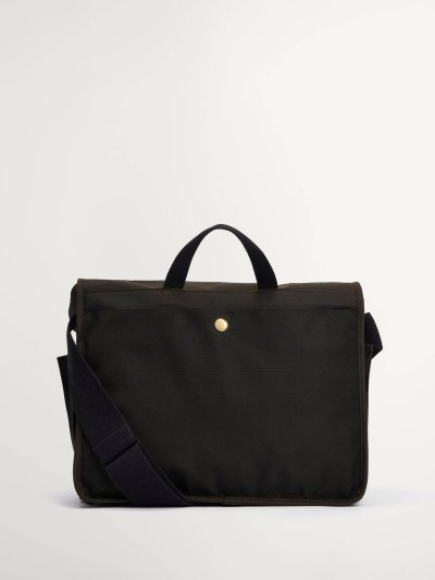 BARBOUR FIELD WAX MESSENGER BAG