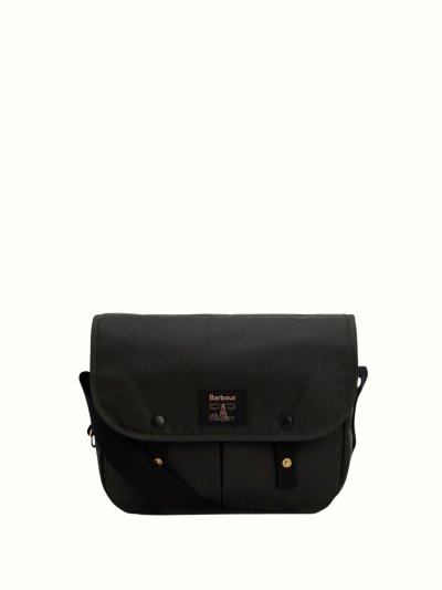 BARBOUR FIELD WAX RIEVER CROSSBODY BAG