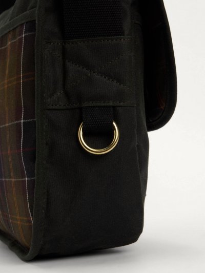 BARBOUR FIELD WAX RIEVER CROSSBODY BAG