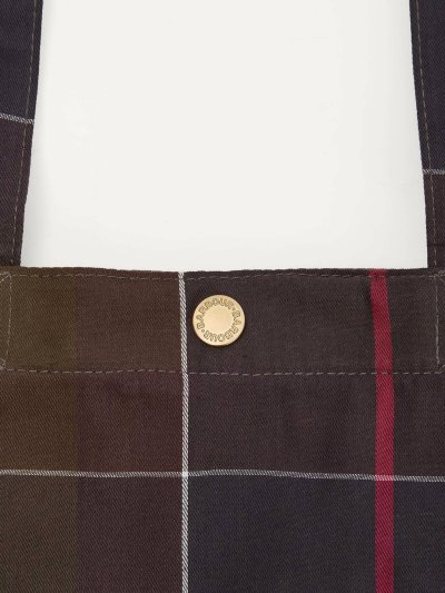 BARBOUR TELFIELD TARTAN TOTE BAG