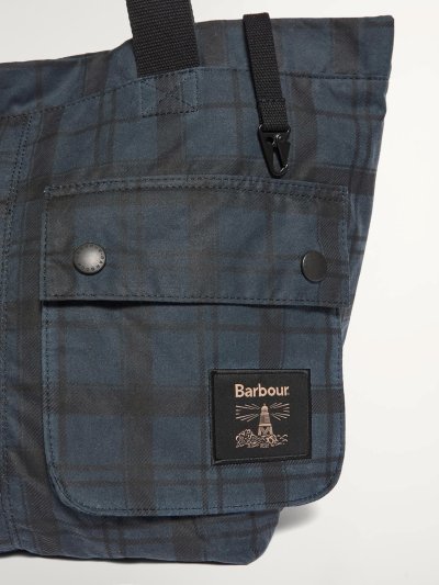 BARBOUR FIELD WAX CARRY ALL TOTE BAG