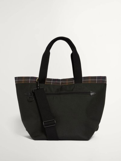 BARBOUR FIELD WAX CARRY ALL TOTE BAG