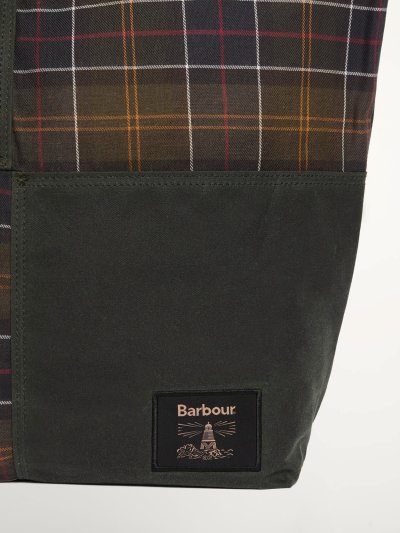 BARBOUR FIELD PATCHWORK TOTE BAG