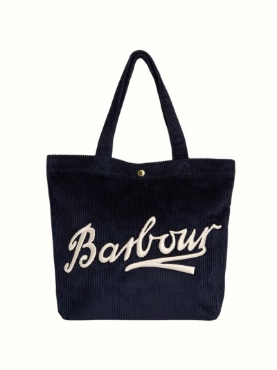 BARBOUR MINI CARRICK CORD TOTE BAG