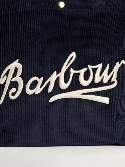 BARBOUR MINI CARRICK CORD TOTE BAG