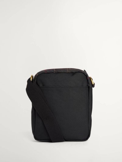 BARBOUR FIELD TARTAN WAX CROSSBODY BAG