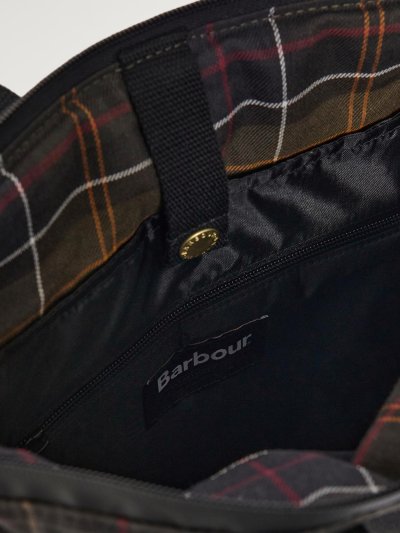 BARBOUR FIELD TARTAN WAX BACKPACK
