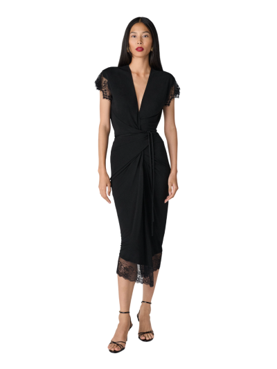 DVF MARIANA DRESS BLACK