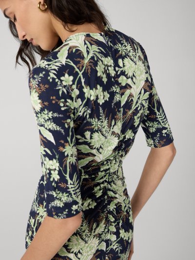 DVF ALBA DRESS AVALON MARITIME