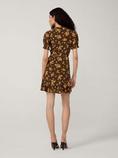 DVF EMILIA MINI DRESS